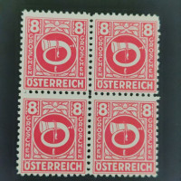 Bloque de cuatro Austria, Mi.726 (SG 911), MNH, 8 g
