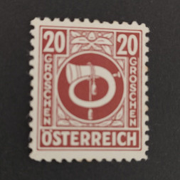 Briefmarke Österreich, Mi.730 (SG 915)*, 20 g