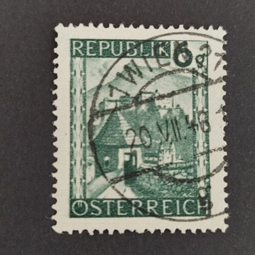 Selo Áustria, Mi.741 (SG 926), Usado #, 6 g