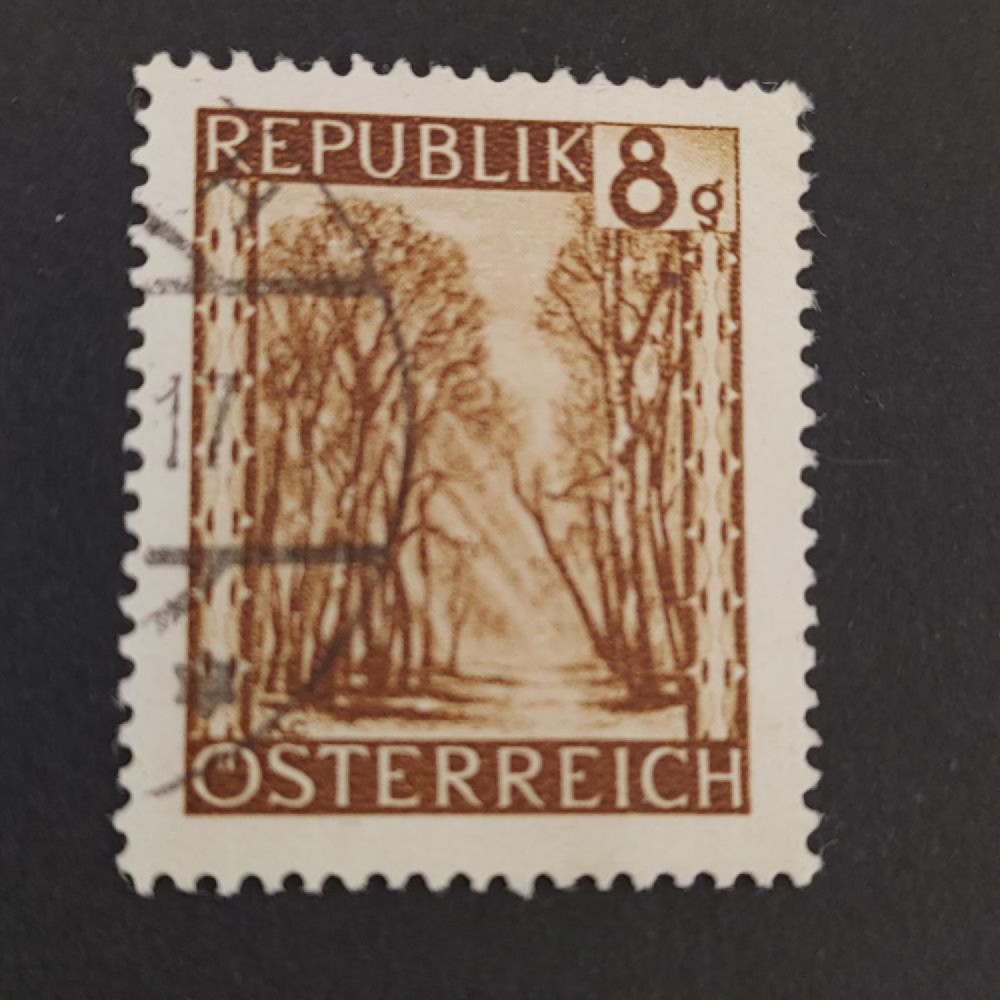 Sello Austria, Mi.744, Usado #