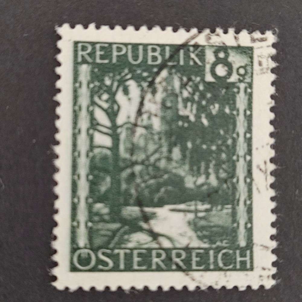Sello Austria, Mi.744, Usado #