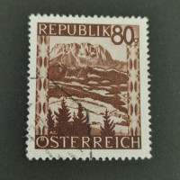 Sello Austria, Mi.765 (SG 950), Usado #, 80 Austrian
