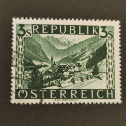 Sello Austria, Mi.769I (SG 954A), Usado #, 3 öS