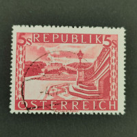 Sello Austria, Mi.770I (SG 955A), Usado #, 5 öS