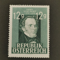 Briefmarke Österreich , 12 g, Mi.801** 