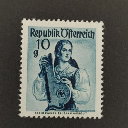 Briefmarke Österreich , 10 g, Mi.895** 