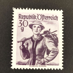 Briefmarke Österreich , 30 g, Mi.900x** 