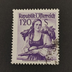 Stamp Austria , 1.2 öS, Mi.913x, used# Stamp Austria , 1.2 öS, Mi.913x, used#