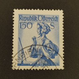 Stamp Austria , 1.5 öS, Mi.916x, used# Stamp Austria , 1.5 öS, Mi.916x, used#