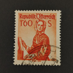 Stamp Austria , 1.6 öS, Mi.917x, used# Stamp Austria , 1.6 öS, Mi.917x, used#