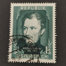 Známka Rakousko , 1 öS, Mi.975# Známka Rakousko , 1 öS, Mi.975#