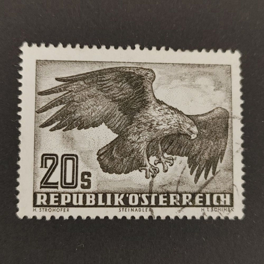 Sello Austria , 20 öS, Mi.968x, usado# 
