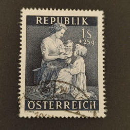 Briefmarke Österreich , 1 öS, Mi.1001# 