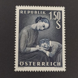 Známka Rakousko , 1.5 öS, Mi.1042** Známka Rakousko , 1.5 öS, Mi.1042**