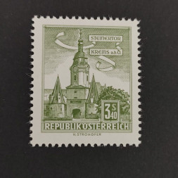 Briefmarke Österreich , 3.4 öS, Mi.1050x** Briefmarke Österreich , 3.4 öS, Mi.1050x**