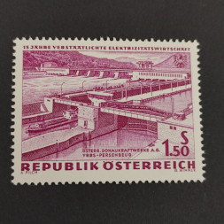 Známka Rakousko , 1.5 öS, Mi.1104** Známka Rakousko , 1.5 öS, Mi.1104**