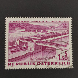 Známka Rakousko , 1.5 öS, Mi.1104# Známka Rakousko , 1.5 öS, Mi.1104#