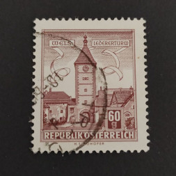 Stamp Austria , 60 Austrian, Mi.1113x, used# 