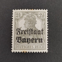 Známka Bavorsko, Mi.136 (SG 215)*, 2 Pf