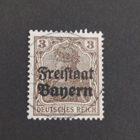 Známka Bavorsko, Mi.137b (SG 216)#, 3 Pf
