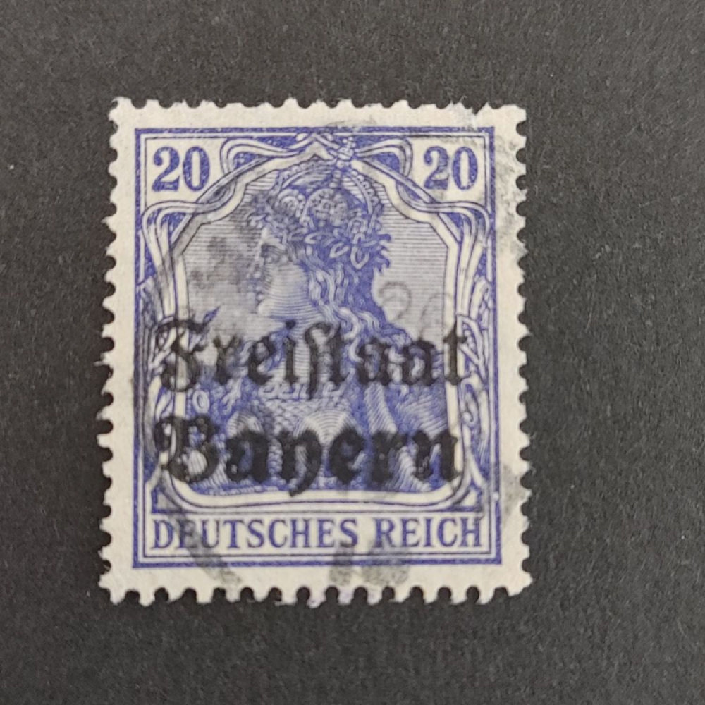 Známka Bavorsko, Mi.142 (SG 221)#, 20 Pf