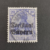 Známka Bavorsko, Mi.142 (SG 221)#, 20 Pf
