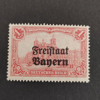 Známka Bavorsko, Mi.148B (SG 227)*, 1 M