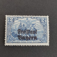 Známka Bavorsko, Mi.149B (SG 228)*, 2 M