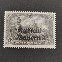 Známka Bavorsko, Mi.150B (SG 229)*, 3 M