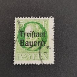 Známka Bavorsko, Mi.153A (SG 232A)#, 5 Pf