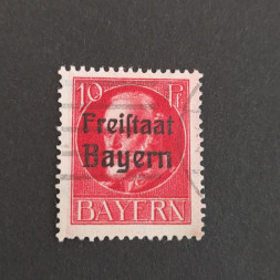 Známka Bavorsko, Mi.155A (SG 234A)#, 10 Pf