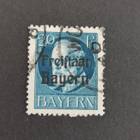 Známka Bavorsko, Mi.157A (SG 236A)#, 20 Pf