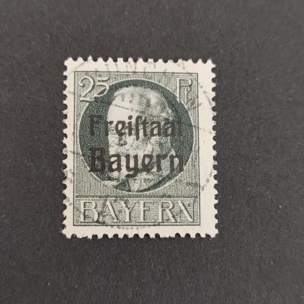 Briefmarke Bayern, Mi.158A (SG 237A)#, 25 Pf