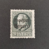Známka Bavorsko, Mi.158A (SG 237A)#, 25 Pf