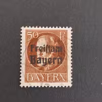 Známka Bavorsko, Mi.161A (SG 240A)#, 50 Pf