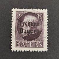 Selo Baviera, Mi.166A (SG 245A), Usado #, 2 M