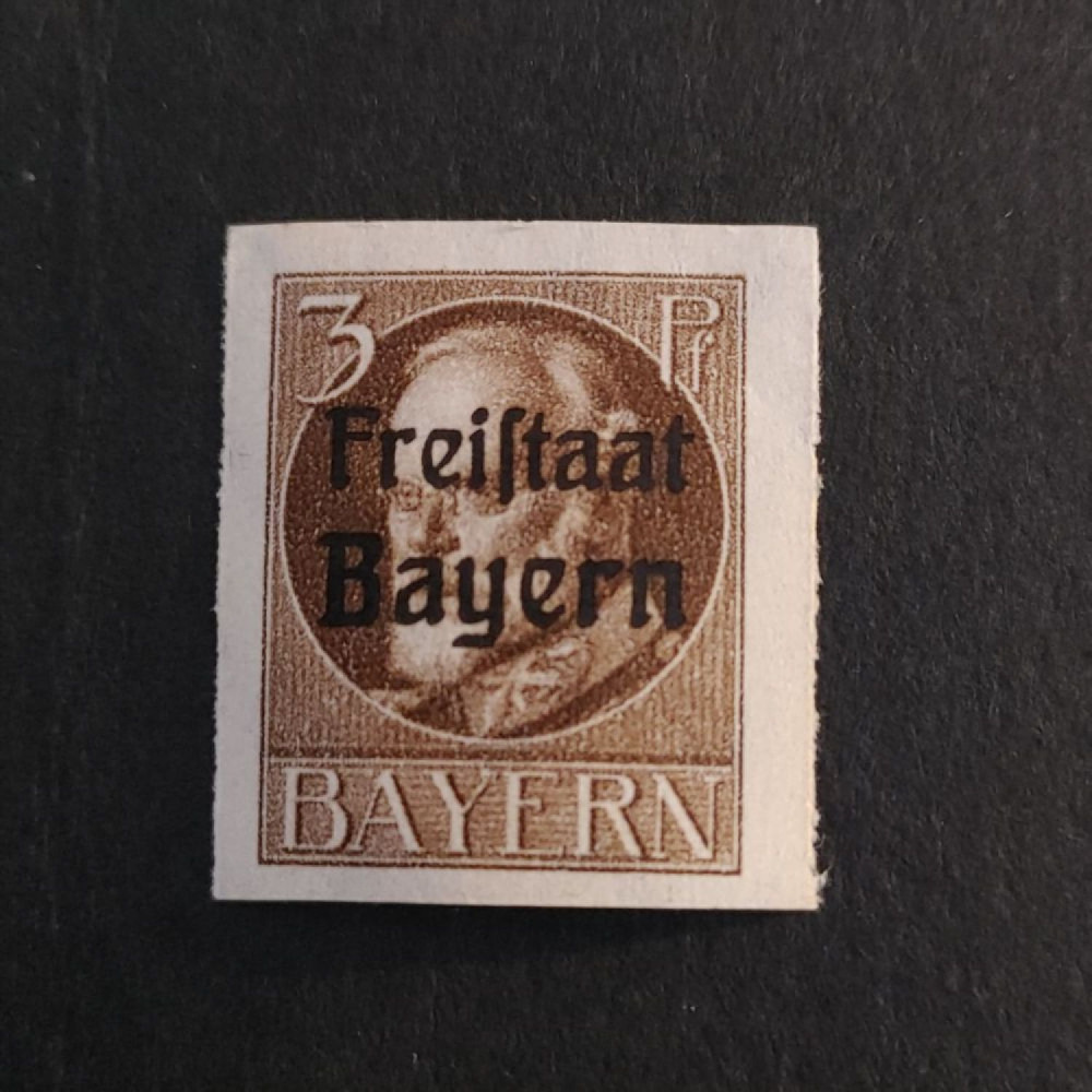 Známka Bavorsko, Mi.152B (SG 231B)*, 3 Pf