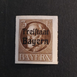 Známka Bavorsko, Mi.152B (SG 231B)*, 3 Pf