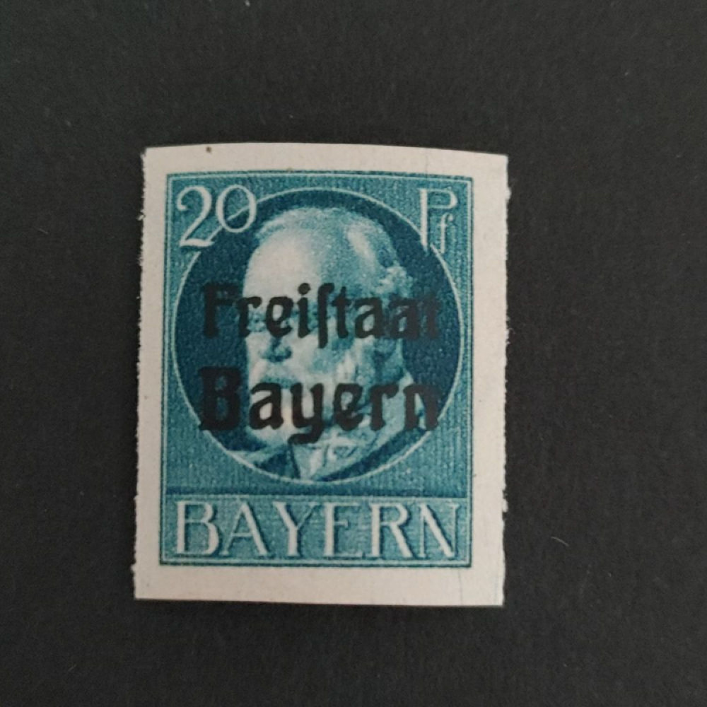 Známka Bavorsko, Mi.157B (SG 236B)*, 20 Pf