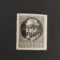 Známka Bavorsko, Mi.158B (SG 237B)**, 25 Pf