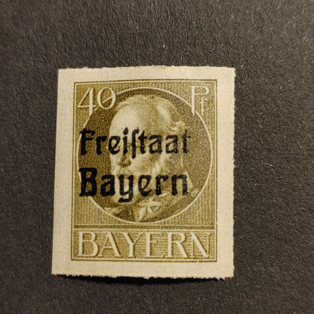 Briefmarke Bayern, Mi.160B (SG 239B)**, 40 Pf