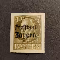 Známka Bavorsko, Mi.160B (SG 239B)**, 40 Pf