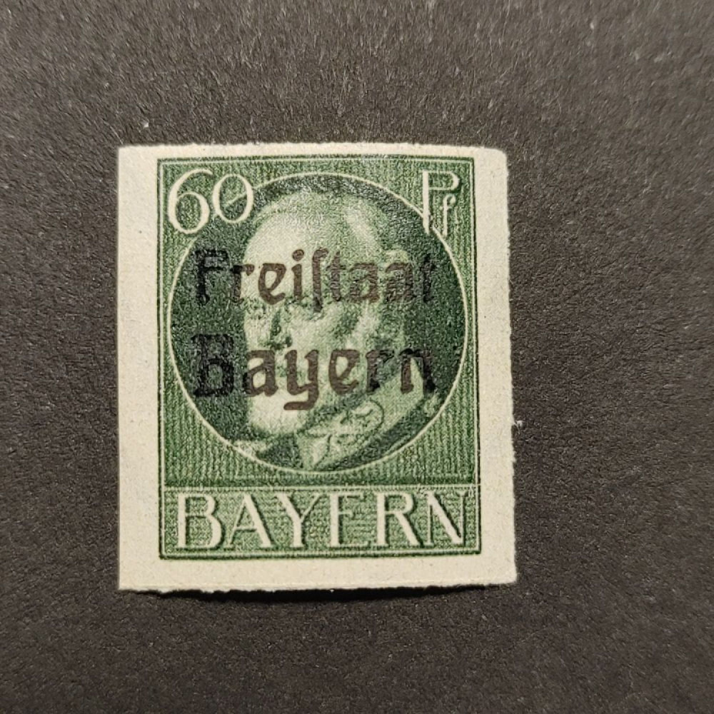 Sello Baviera, Mi.162B (SG 241B), MNH, 60 Pf