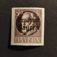 Známka Bavorsko, Mi.164B (SG 243B)**, 80 Pf