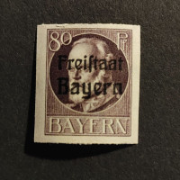 Známka Bavorsko, Mi.164B (SG 243B)**, 80 Pf
