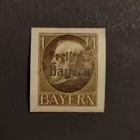 Známka Bavorsko, Mi.165B (SG 244B)**, 1 M