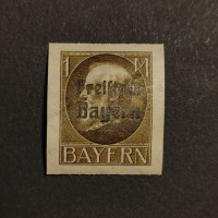 Známka Bavorsko, Mi.165B (SG 244B)**, 1 M