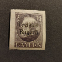 Známka Bavorsko, Mi.166B (SG 245B)**, 2 M