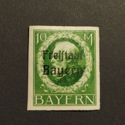 Briefmarke Bayern, Mi.169B (SG 248B)**, 10 M
