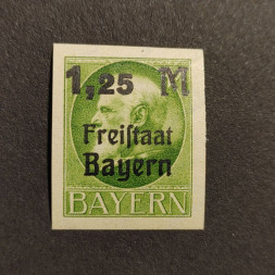 Známka Bavorsko, Mi.174B (SG 253B)**, 1.25 M